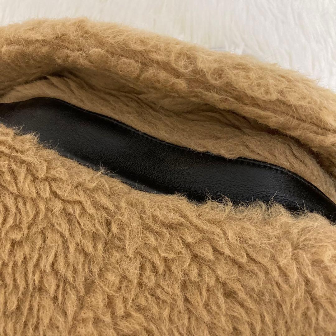 Kaon カオン アルパカ100 リアルファー テディベアコート ボアコート S