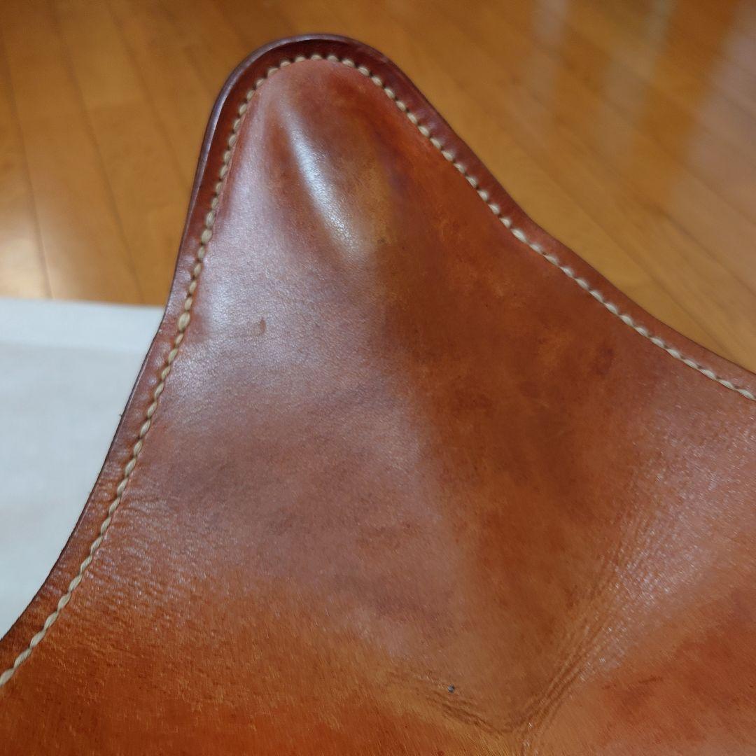 basta_redskapet 焚火チェア ブラウン×ステッチ系ベージュ