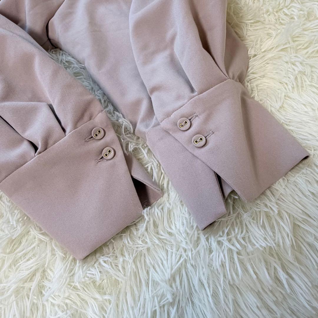 ワンピース herlipto Belted Denim Effect Shirt Dress