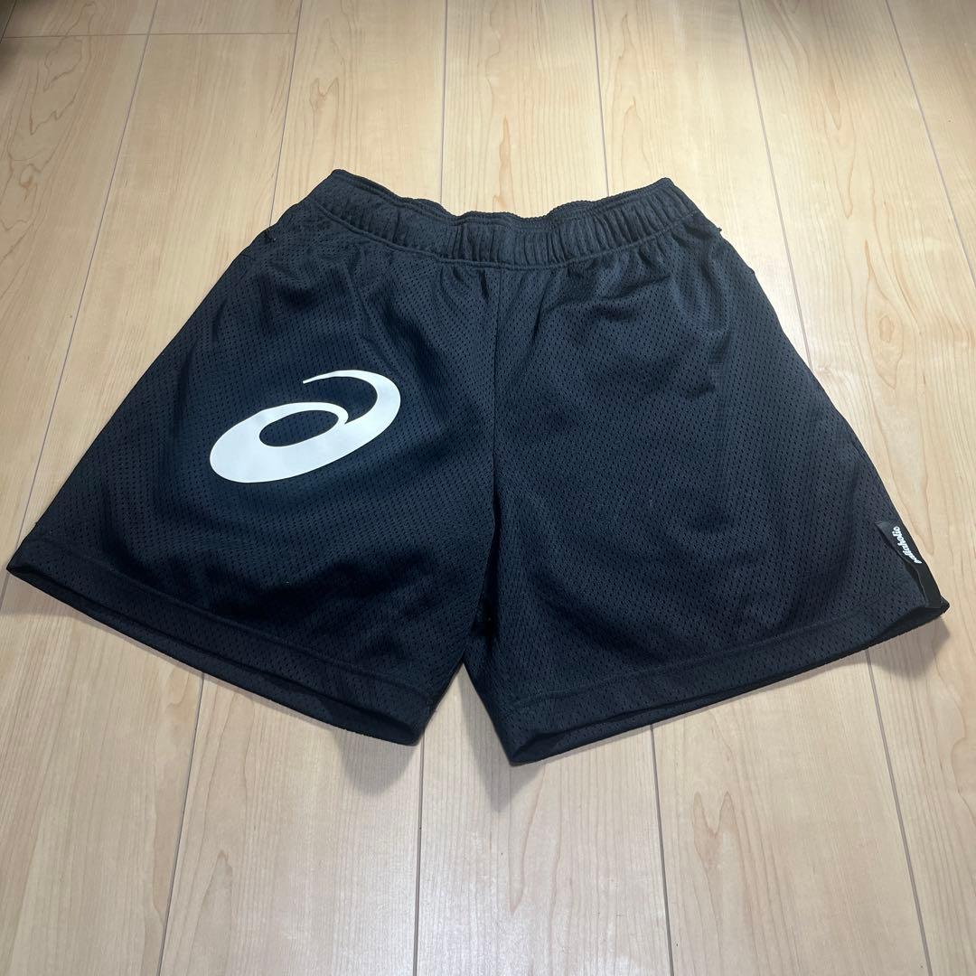 asics×ballaholic Mesh Zip Shorts