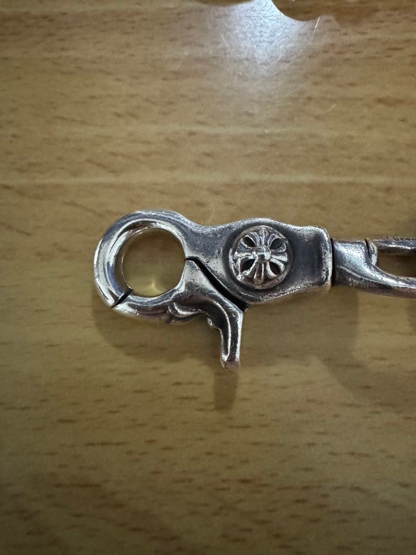 RSクロムハーツ　ファンシーウォレットチェーン　1クリップ　ロング