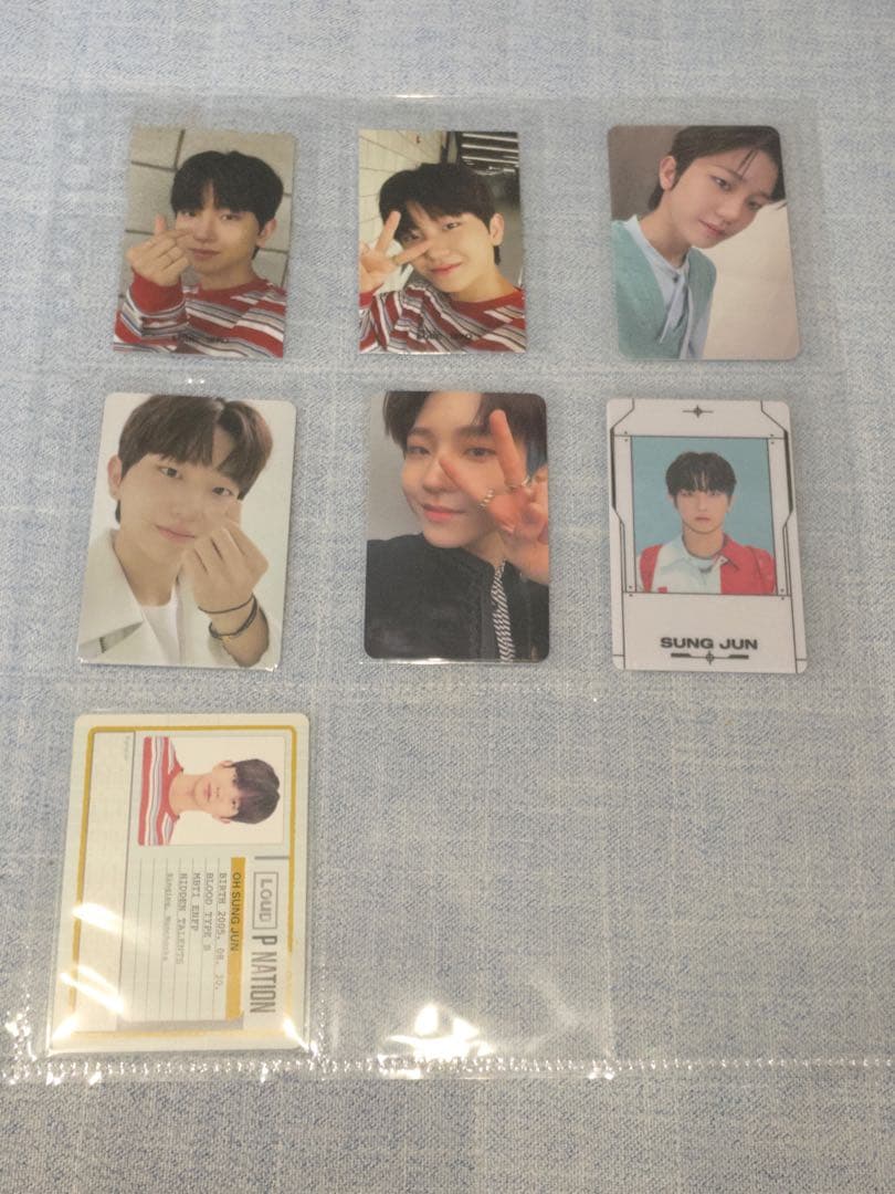 loud tnx ソンジュン　トレカセット　7枚