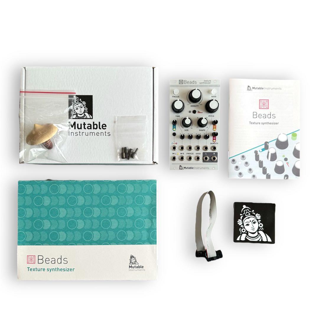 Mutable instruments Beads 元箱＋付属品完備