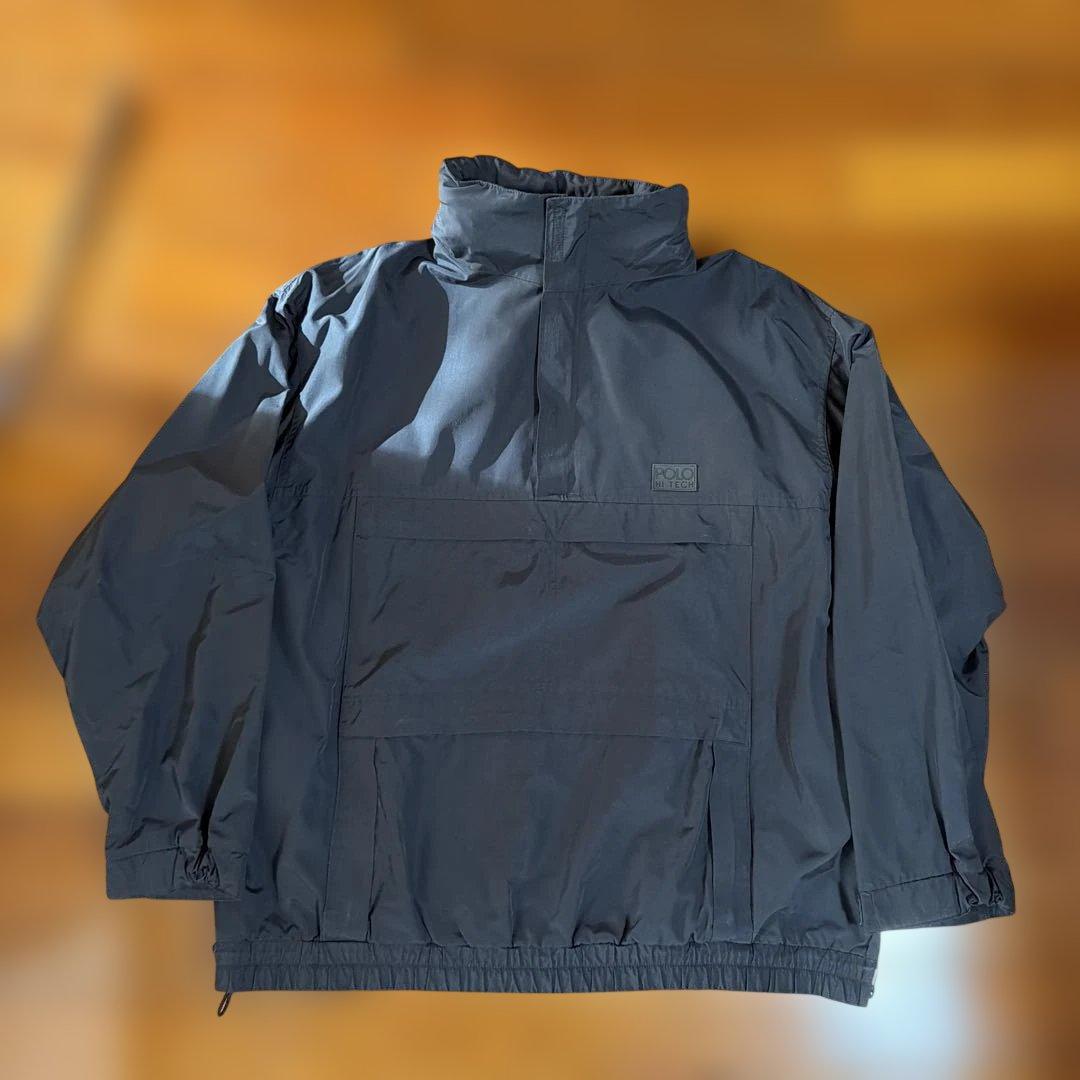 POLO HI TECH ナイロンジャケット XL ブラック　激レア