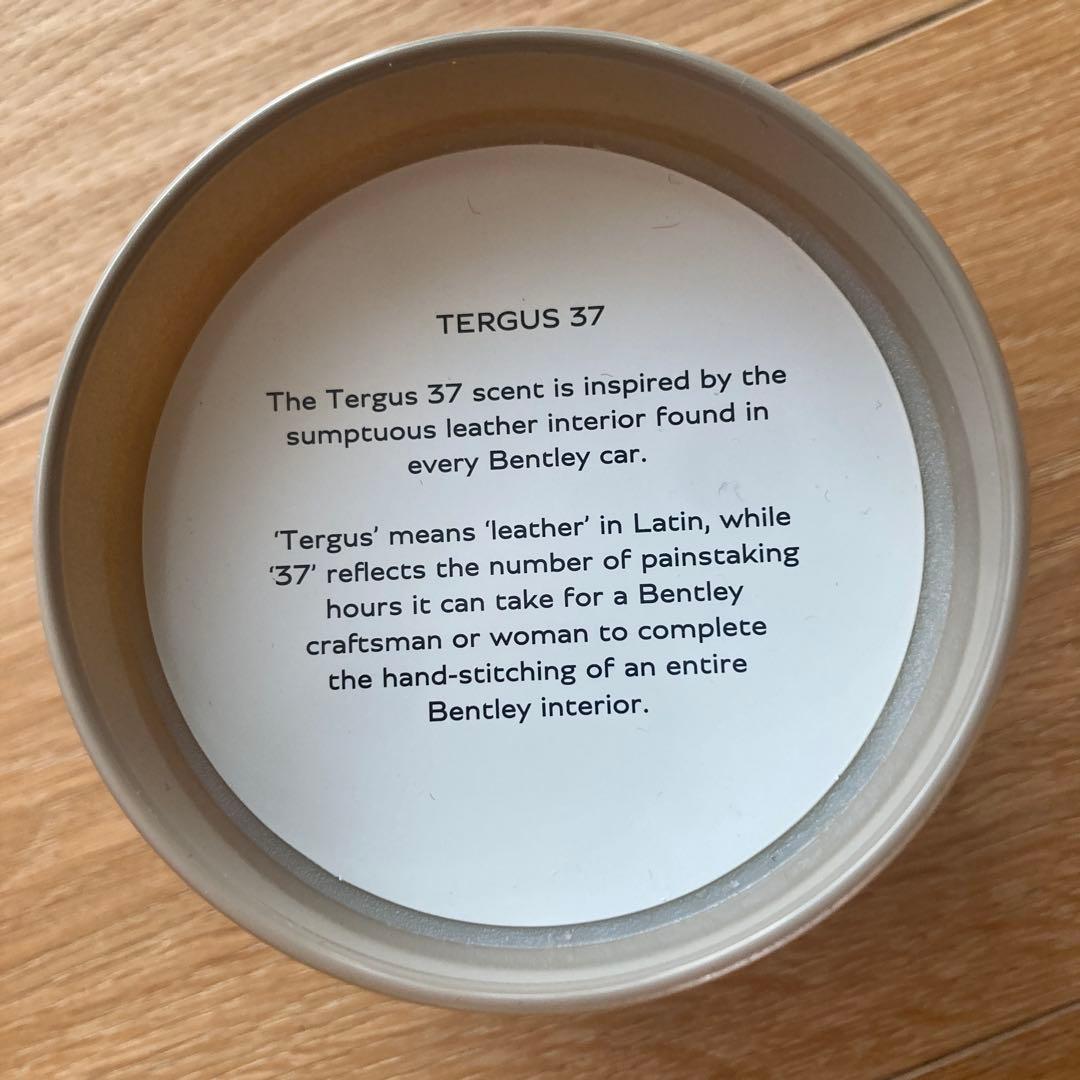 BENTLEY TERGUS 37 アロマキャンドル