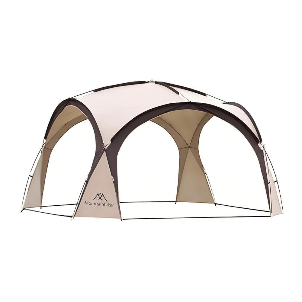 M MOUNTAINHIKER シェードテント 4mx4m (カーキ)