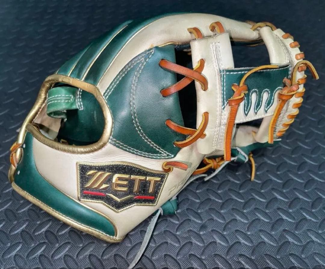 「即戦力」　ZETT 今宮モデル　限定モデル　グローブ　薬指リング付き