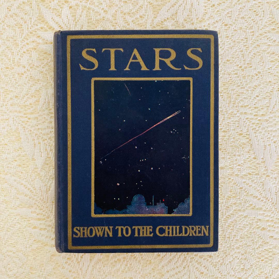 洋書　古書　アンティーク　Stars　イギリスの星図鑑　天文学　惑星　星座