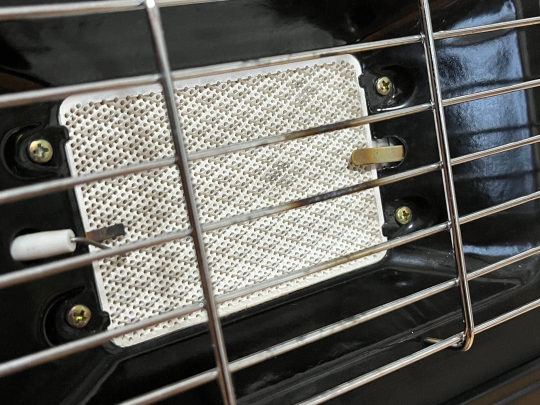 California Patio カセットヒーター【ブラック】箱あり