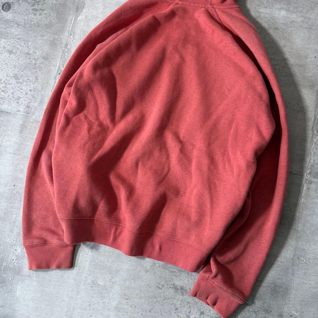 00s Carhartt zipup hoodie y2k 短丈 サーモンピンク