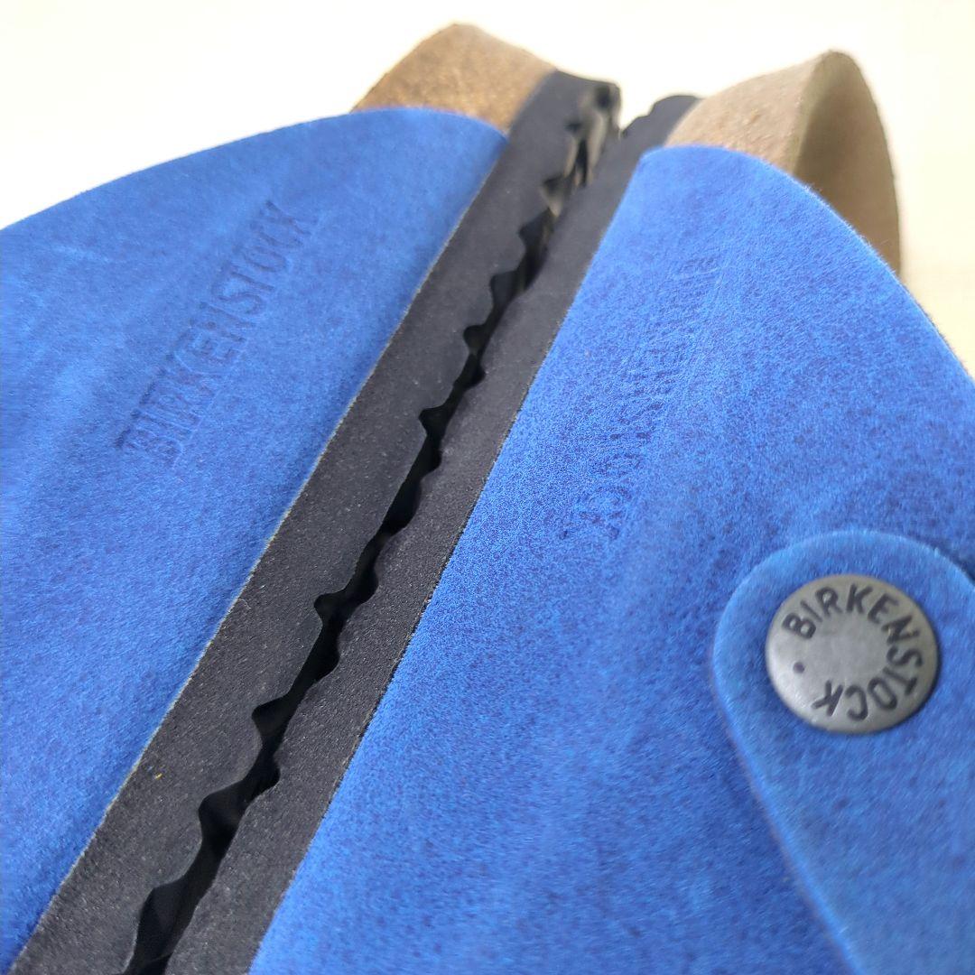 BIRKENSTOCK【美品】39 ボストン　ブルー　クロッグ　サンダル　サボ