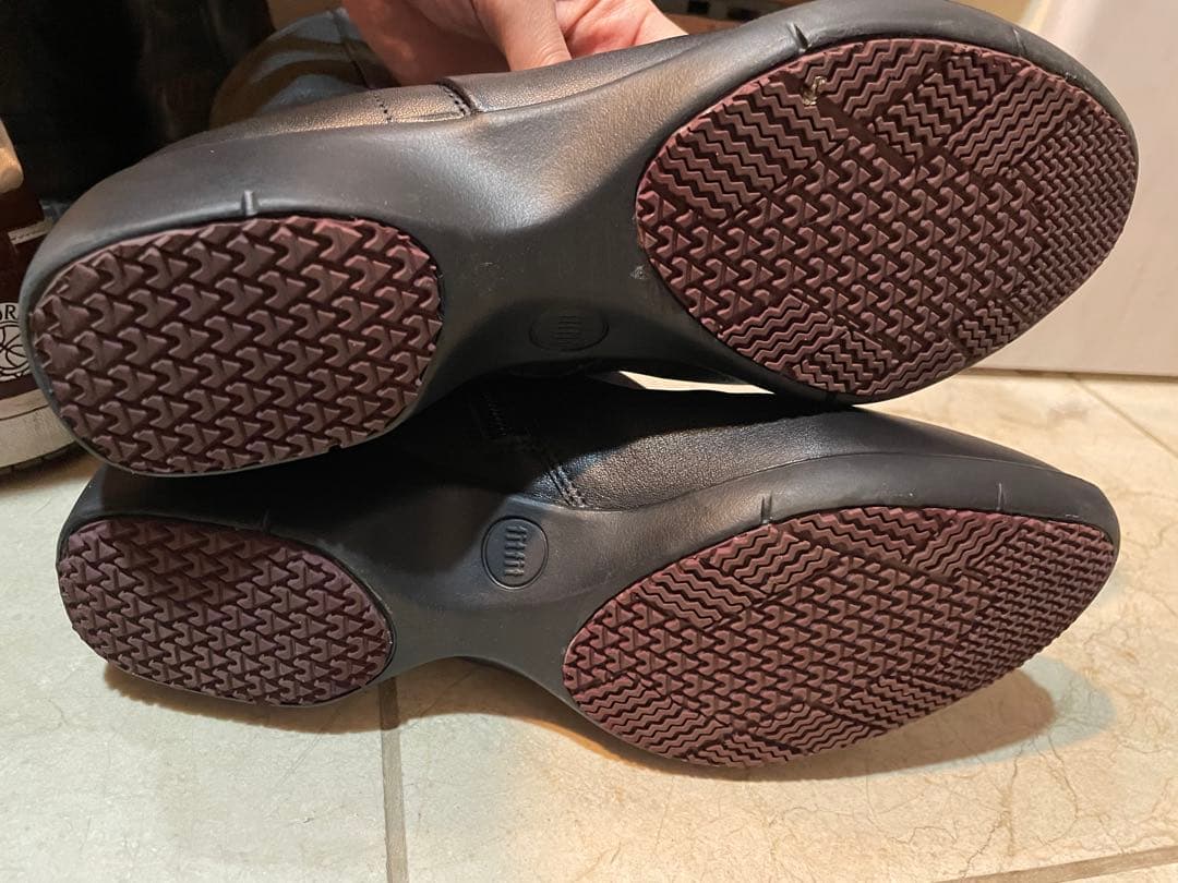 ソフトレザーブーツ900 （ブラック）　fitfit