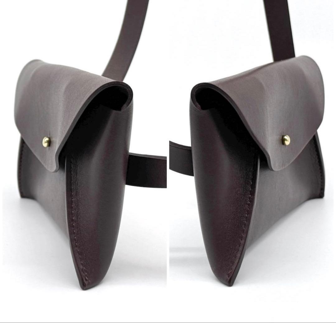 限定 ロンちゃん MANUELA 革製ベルトバッグ