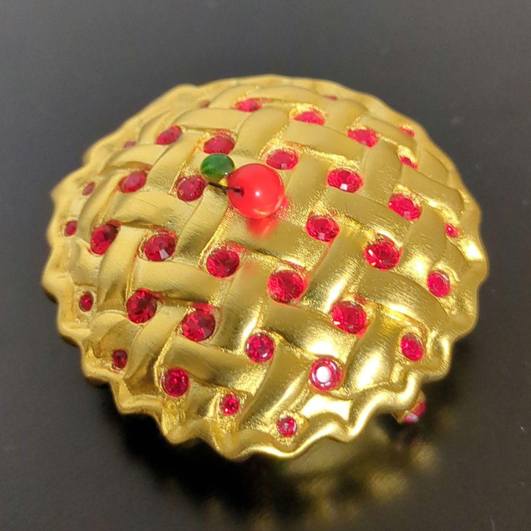 エスティローダー 練り香水 ベリーが詰まったパイのデザイン 元箱付き ゴールド