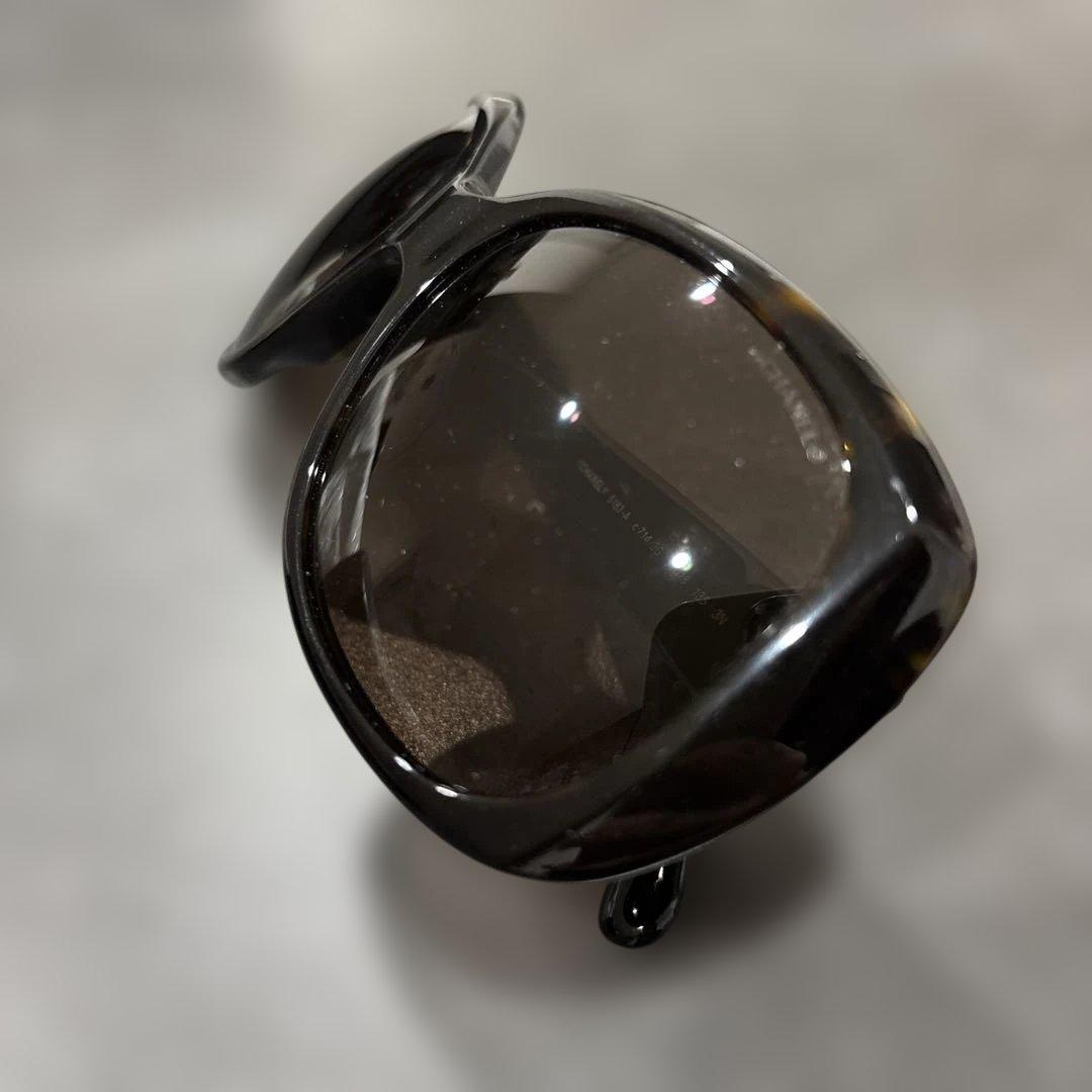 CHANEL　シャネル　サングラス　べっ甲　ココマーク　5183-A