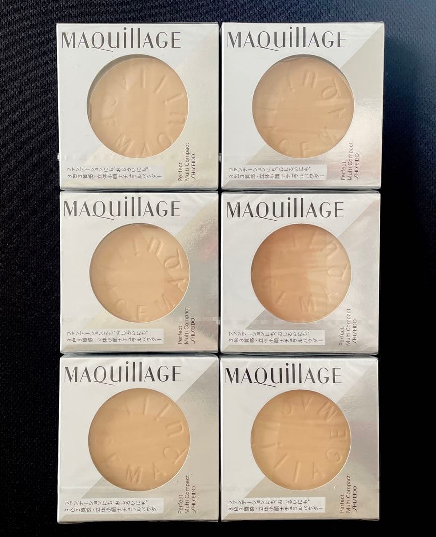 d。♥️マキアージュ パーフェクト マルチコンパクト 22【レフィル✖️６個】