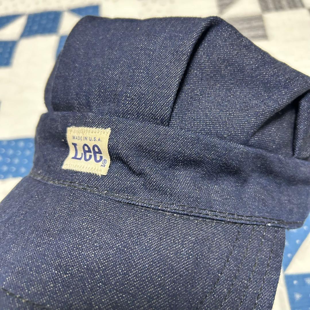 希少サイズ XL デッドストック 70s Lee デニムワークキャップ
