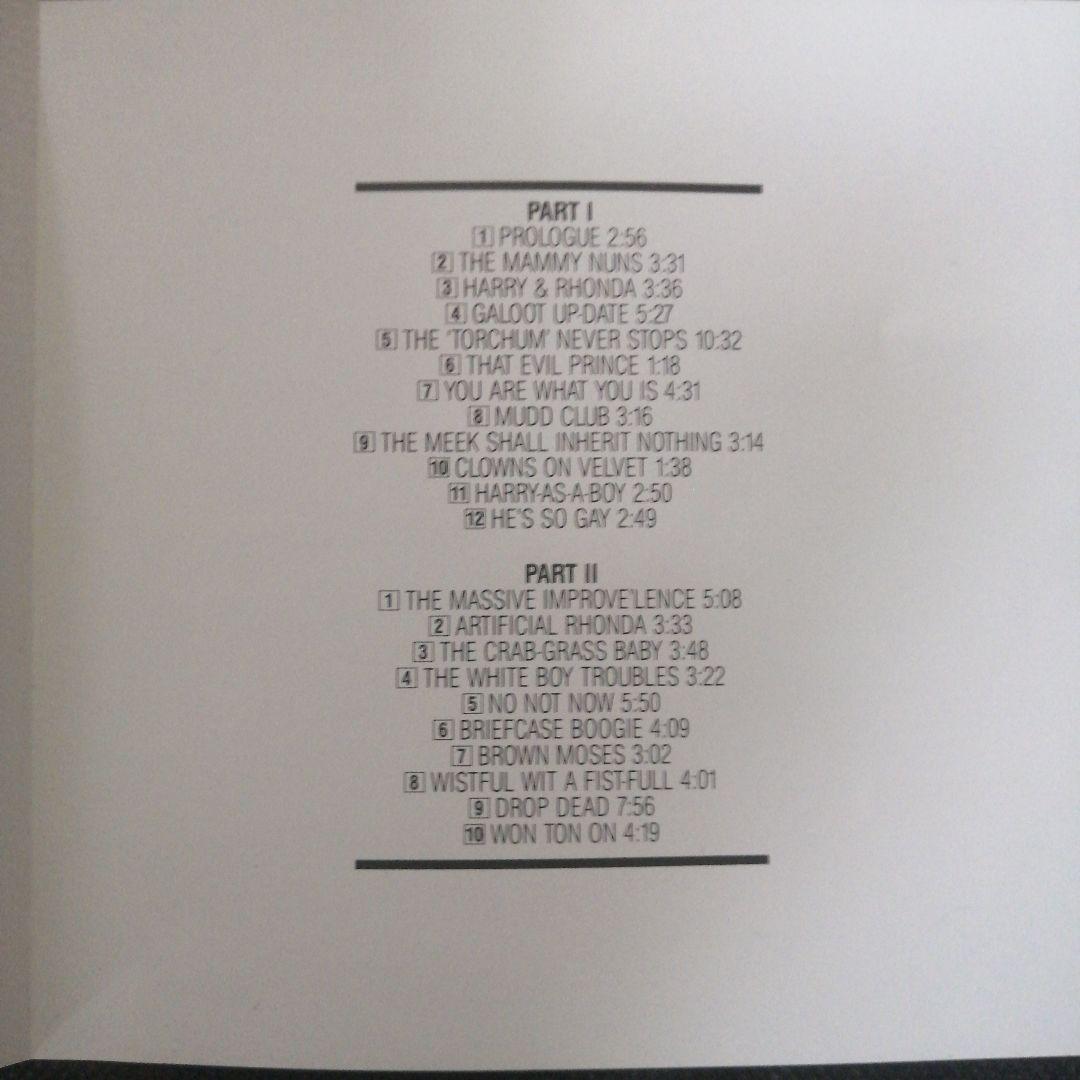 Frank Zappa Thing-Fish 2枚組 フランクザッパ