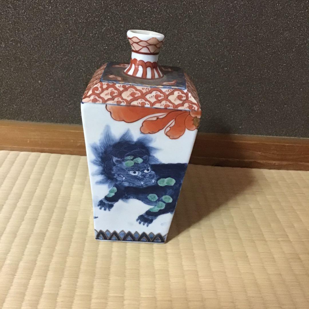 赤絵伊万里 角徳利