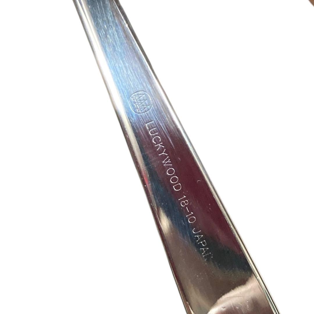 ラッキーウッド　18-10 マリエッタ　40本　カトラリー　フルセット
