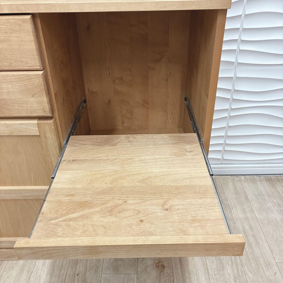 ◇大阪府 神戸市 配達料無料！◇モモナチュラル◇キッチンボード◇食器棚◇