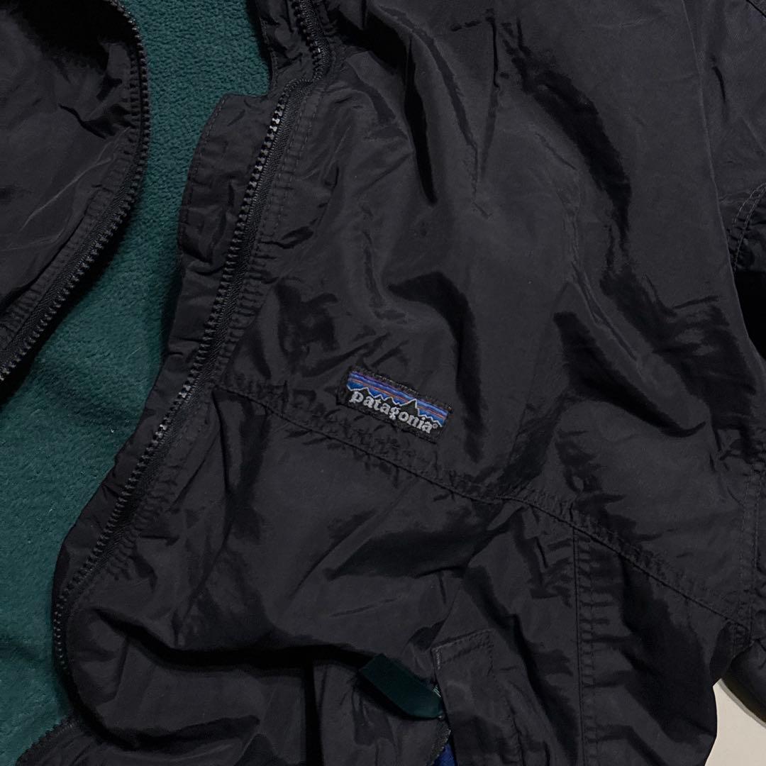 90's Patagonia USA製 シェルドシンチラ ブラック XL