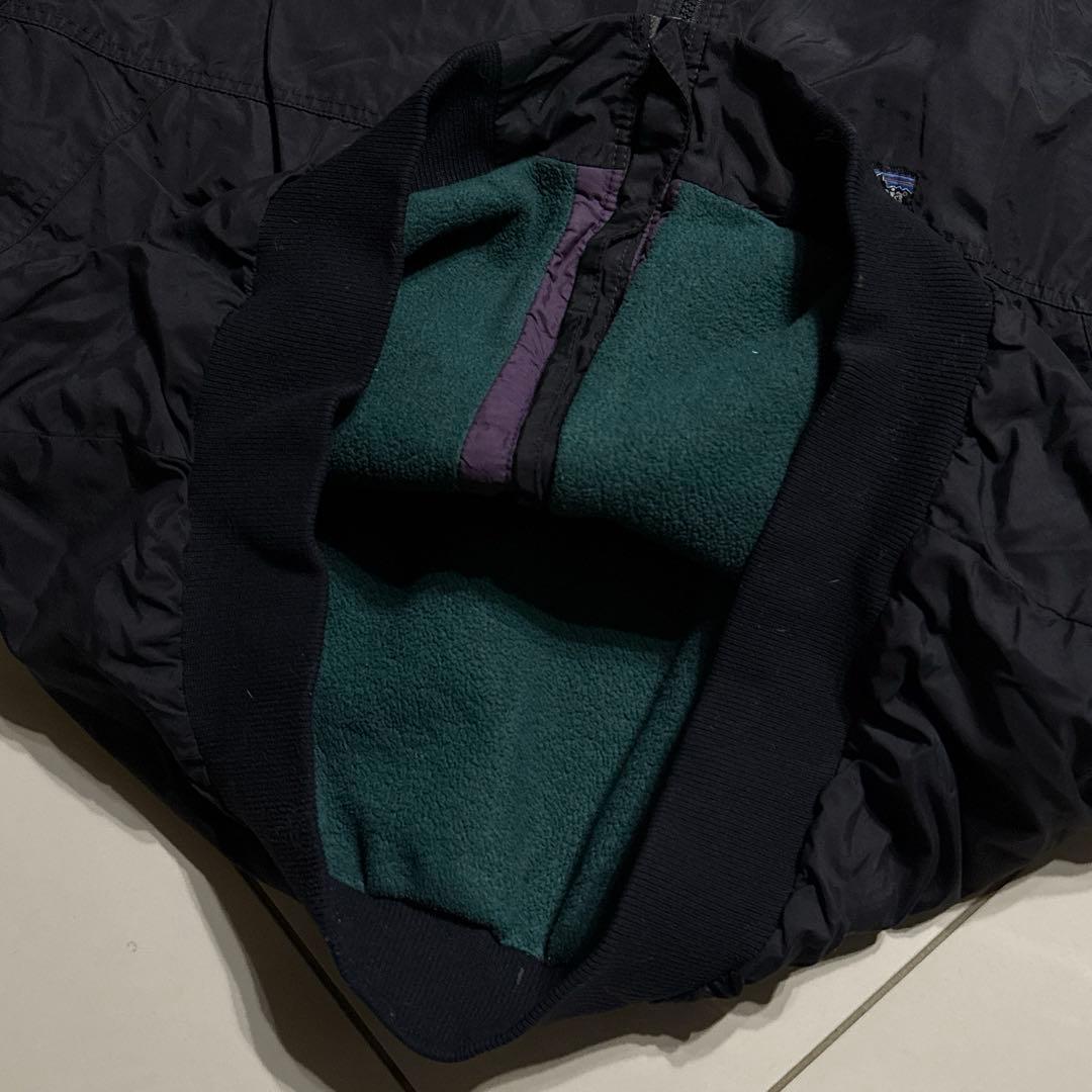 90's Patagonia USA製 シェルドシンチラ ブラック XL