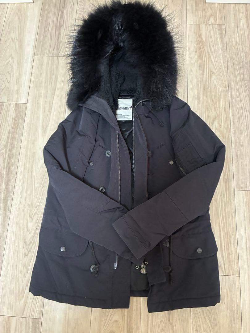 ATTACHMENT N-3B ブラック 1 ミリタリー Y2K