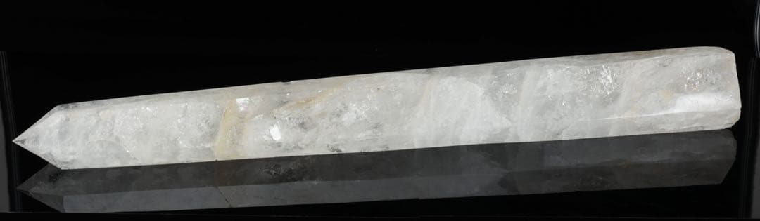 超特大95㎝ 虹入水晶ポイント 天然水晶 原石 天然石 六角水晶 パワーストーン