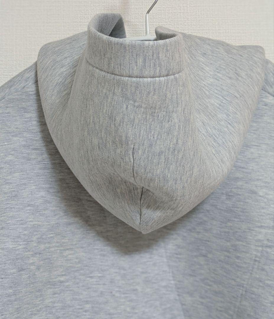 大人気　定価29,700円 ノーブル　ダンボールニットフーデットパーカー　グレー