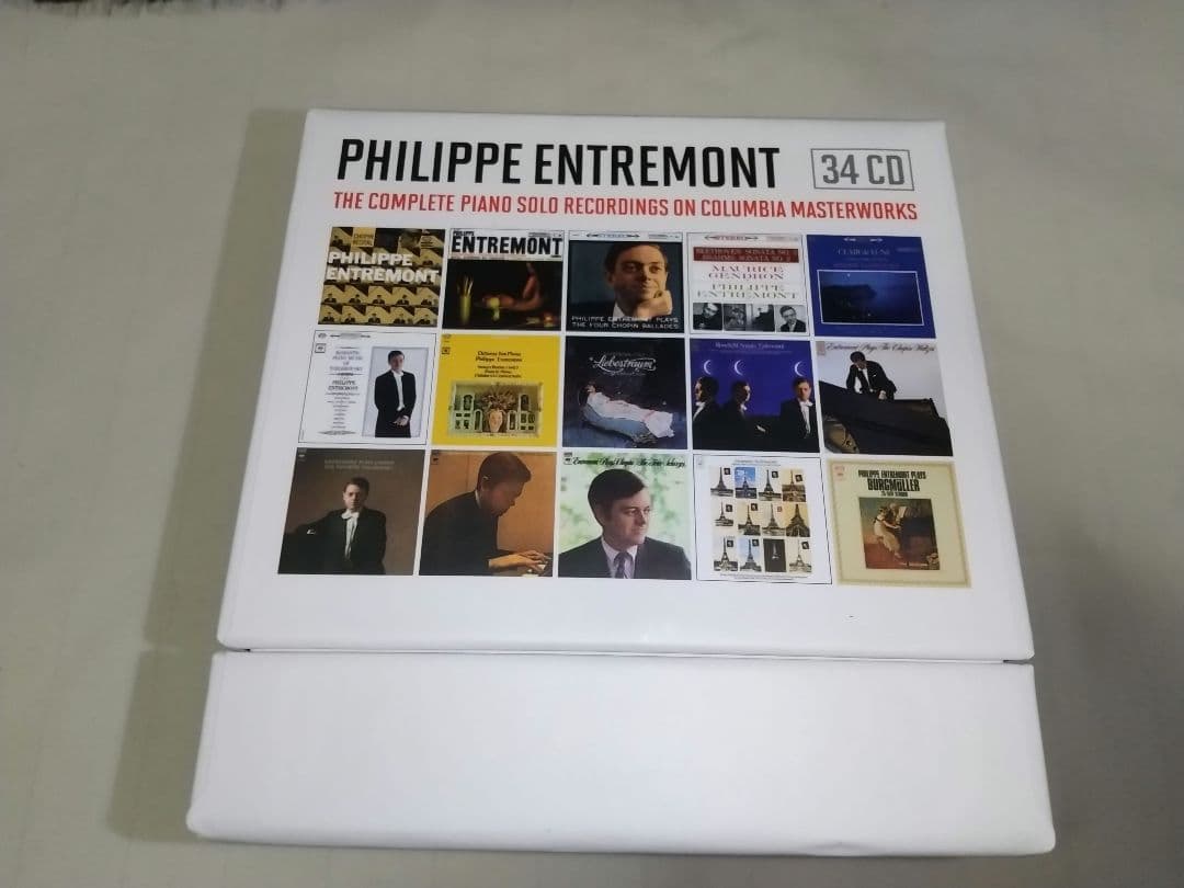 34枚組 PHILIPPE ENTREMONT PIANO SOLO