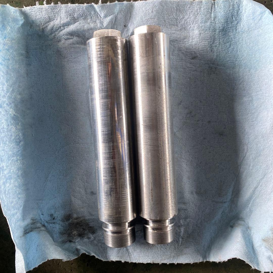 SR400フォークジョイント15cm エアバルブ無し