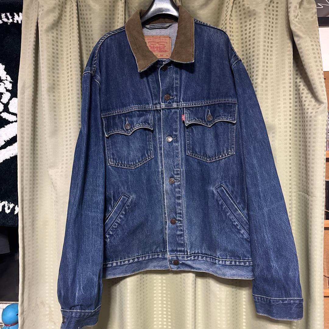 Levis 70570-06 リーバイス　コーデュロイ襟　デニムジャケット