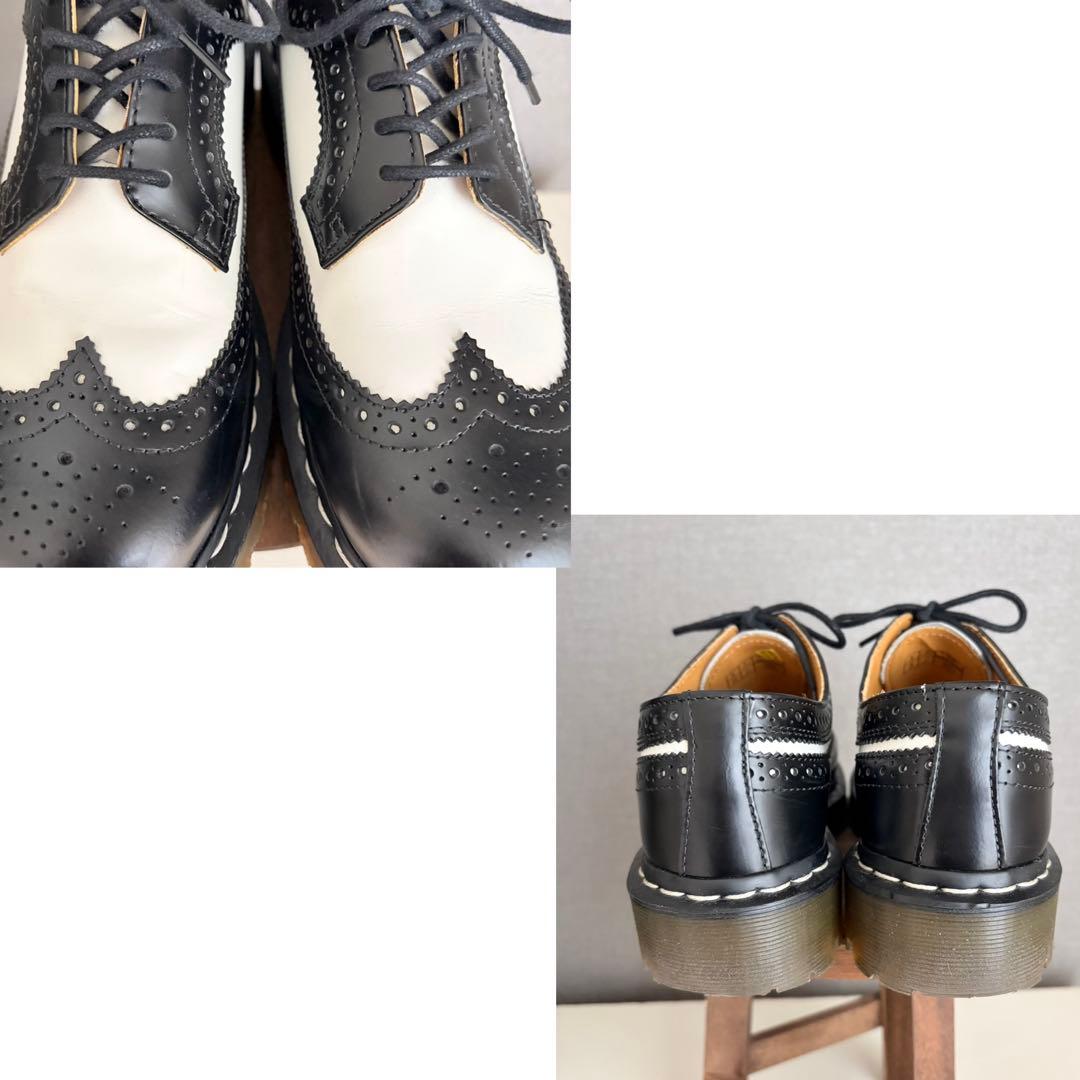 未使用級✨ドクターマーチン BEX ブローグ バイカラー 保存袋25cm