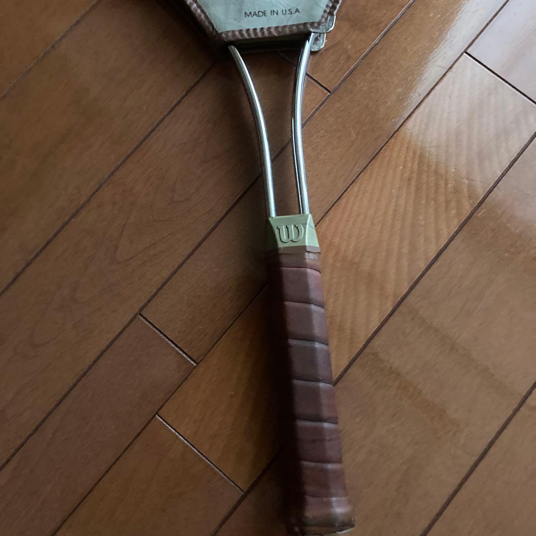 ウィルソン　テニスラケット　昭和レトロ