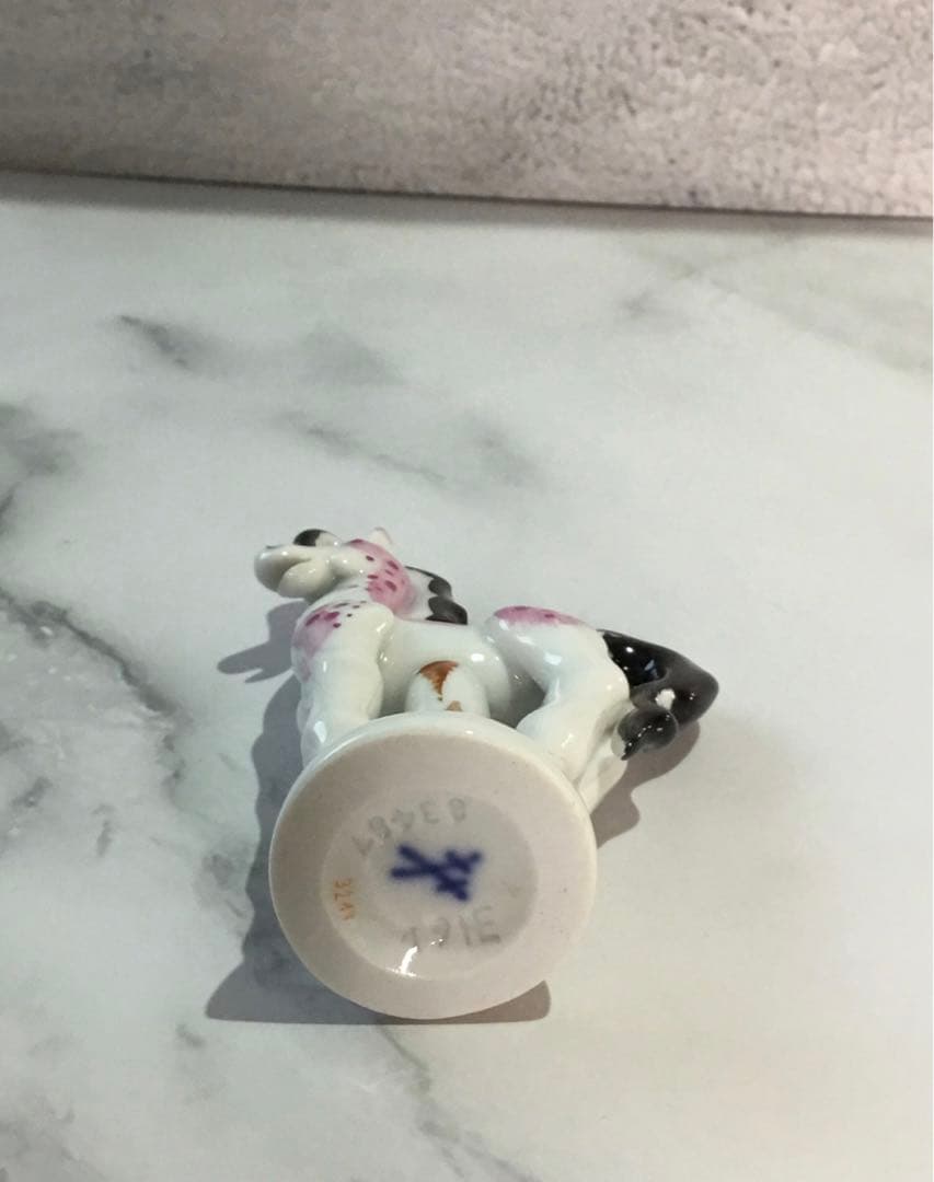 【Meissen マイセン】干支シリーズ　手びねり　ミニフィギュリン　午　うま