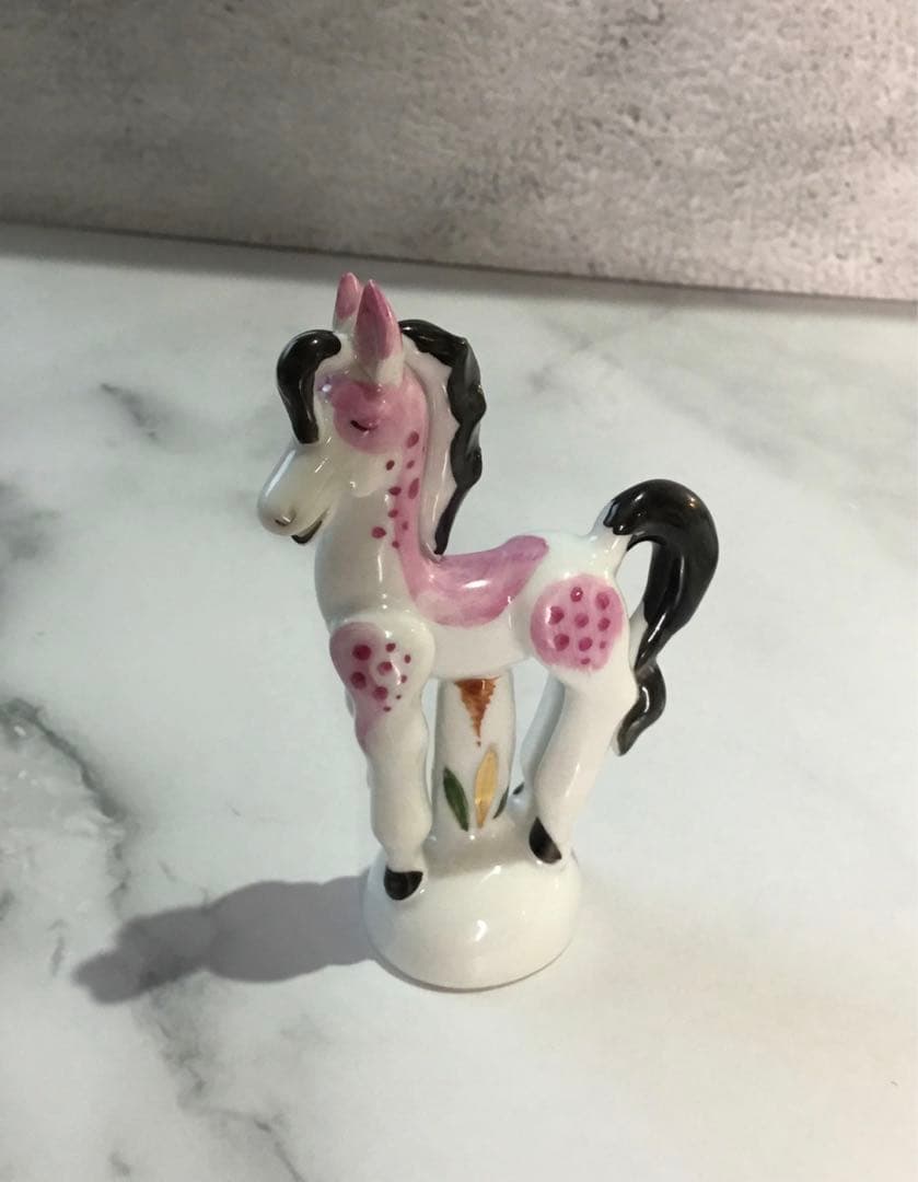 【Meissen マイセン】干支シリーズ　手びねり　ミニフィギュリン　午　うま