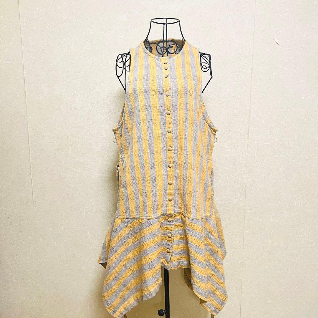 うさとの服 usaato エンジェル ワンピース チュニック 草木染め