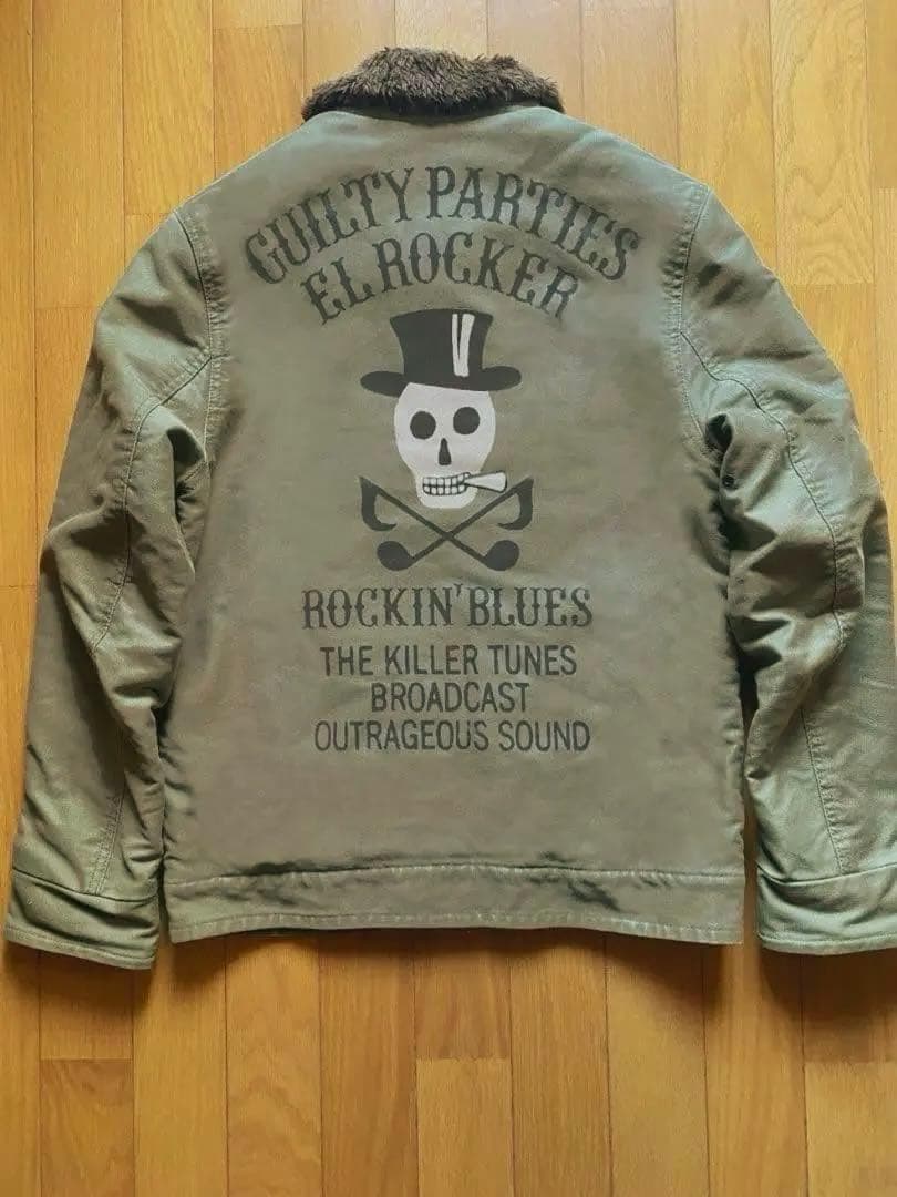 【今ならシャツ付き❗️】WACKO MARIA　N1デッキジャケット　スカルハット