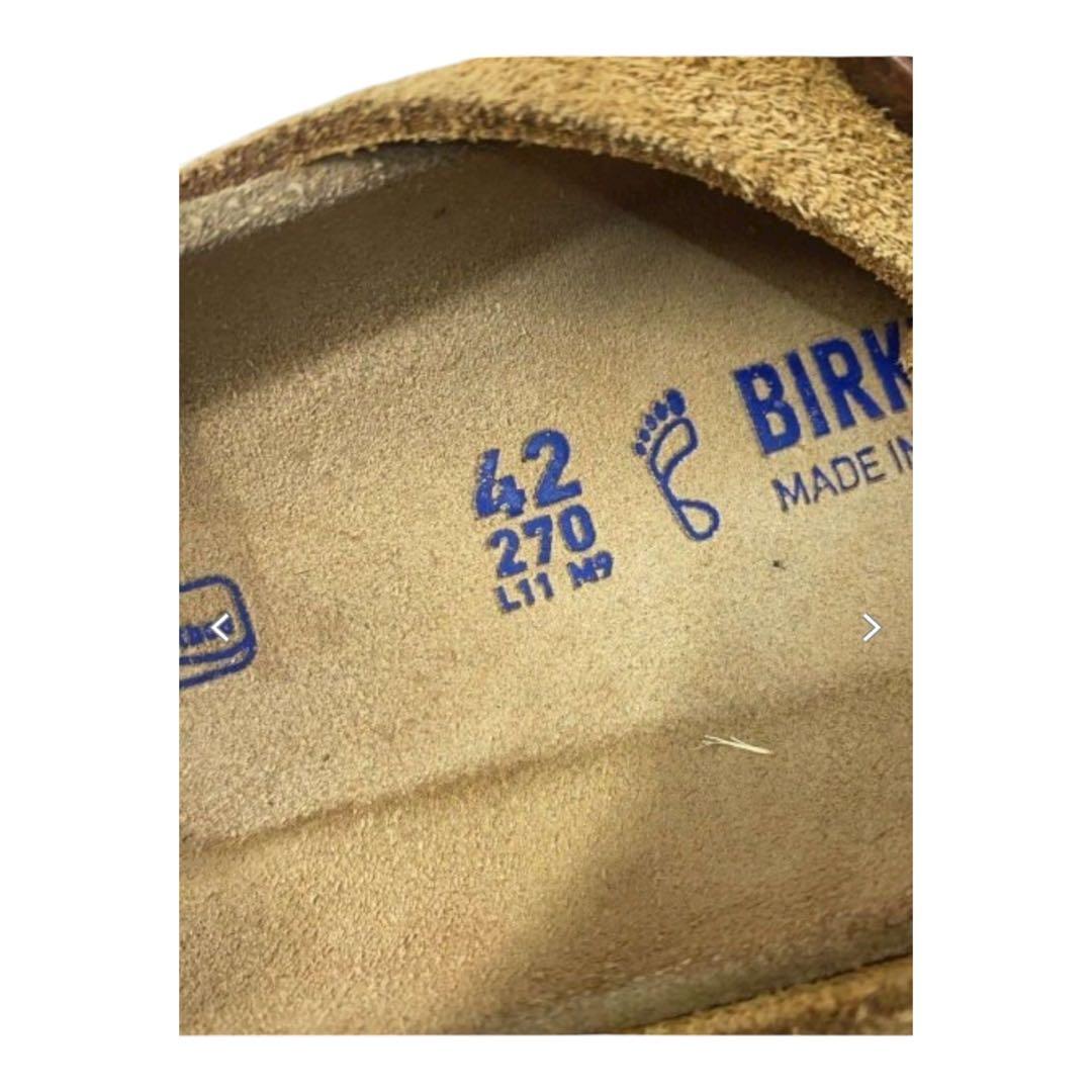 11032 BIRKENSTOCK ボストン スエード ブラウン 27cm