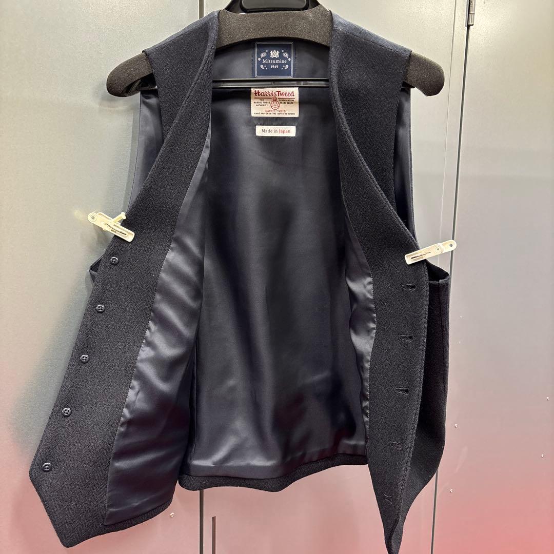 【ワッキー⭐︎出品】Mitsumine Harris Tweed ベスト