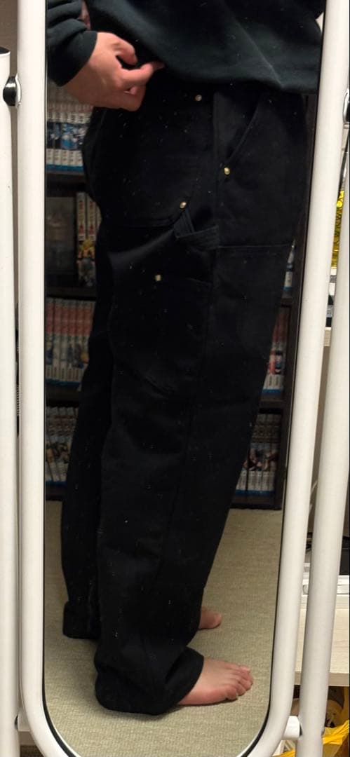 Carhartt USA製 ダブルニーブラック BLK 38×28 新品 現行品