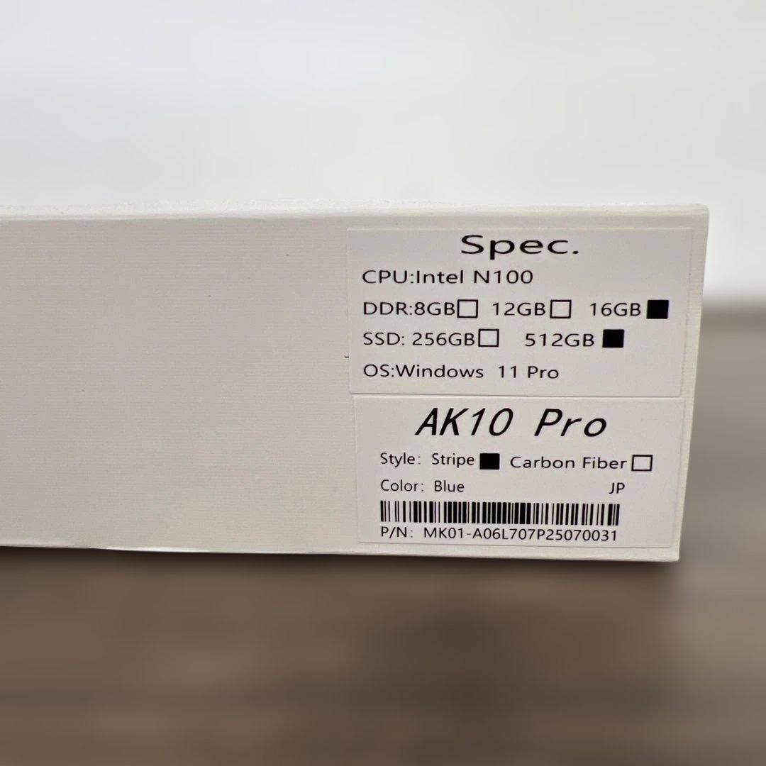 261031 AWOWミニpc win11 Pro N100、 16+512GB