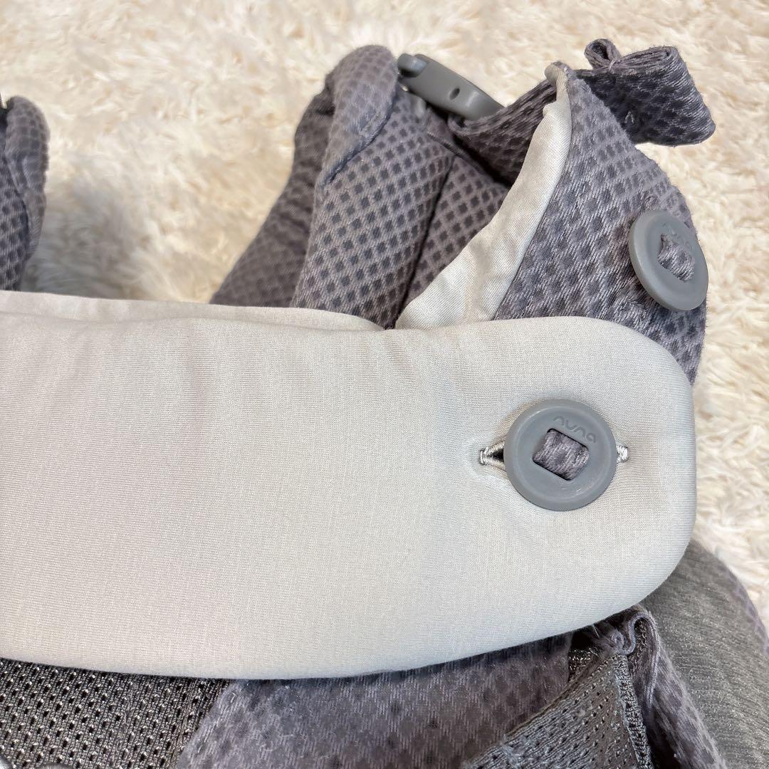 【人気】nuna cudl ヌナ カドル 抱っこ紐　フロスト　メッシュ　グレー