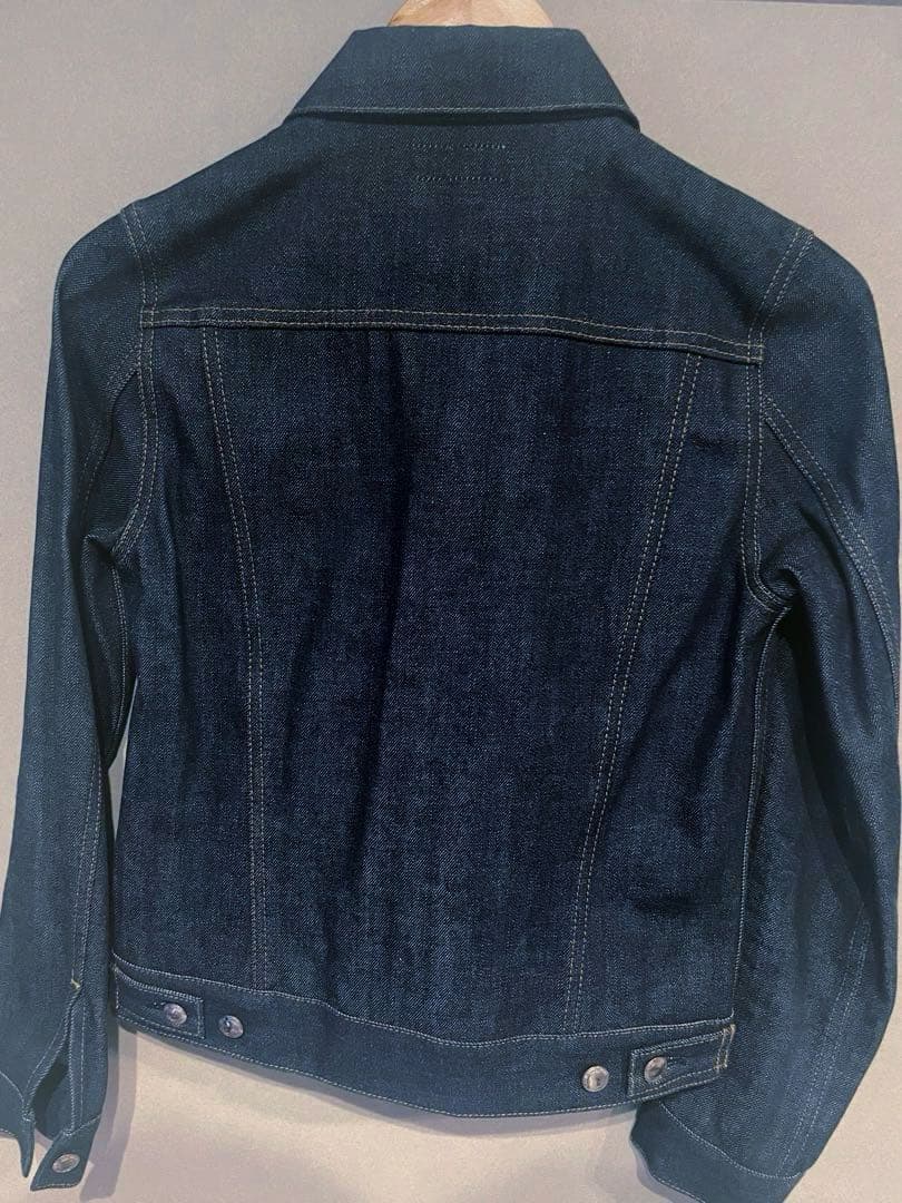 HYKE Gジャン TYPE3 DENIM JACKET ノンウォッシュ