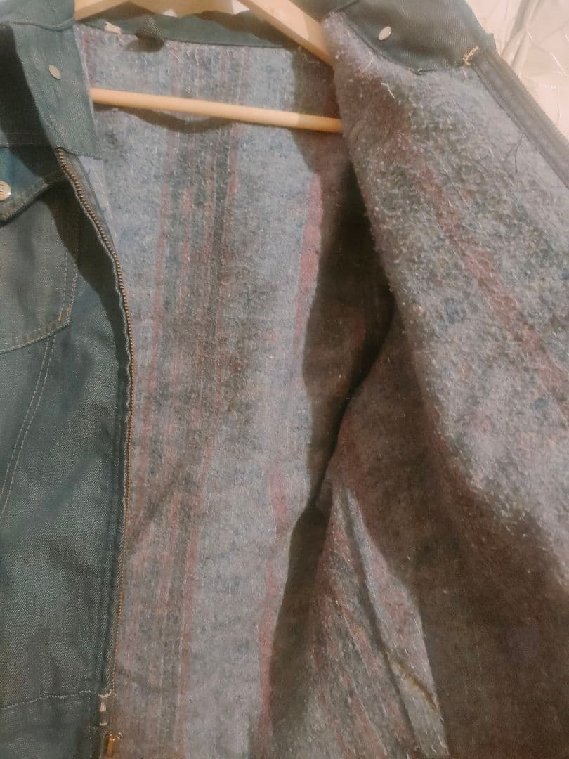 ヴィンテージ デニムジャケット Ｇジャン アンティーク M　モンゴメリーワード