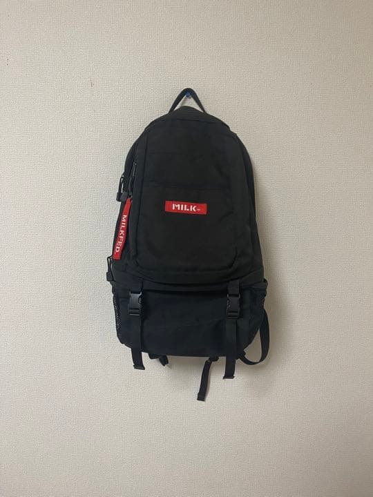 MILKFED. BACKPACK―RED ver.