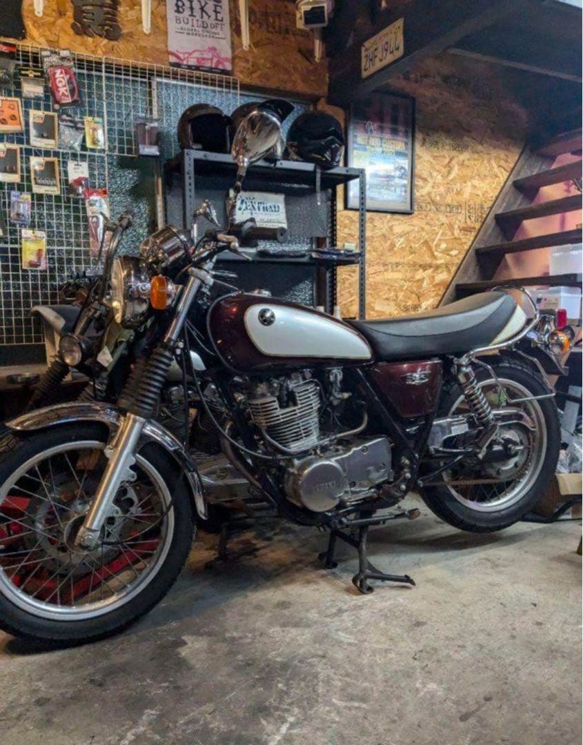 SR400/500用・ノーマル・ウインカー前後セット中古品