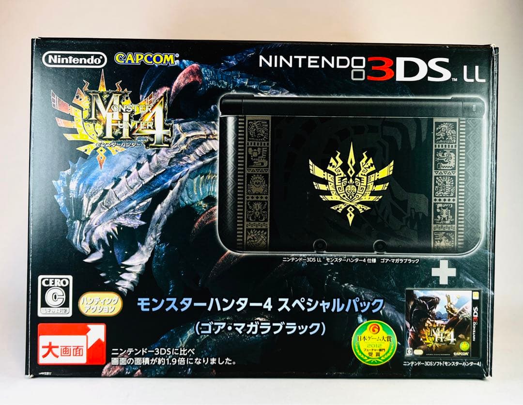 美品 モンハン 3DSLL モンスターハンター4 スペシャルパック ゴア・マガラ