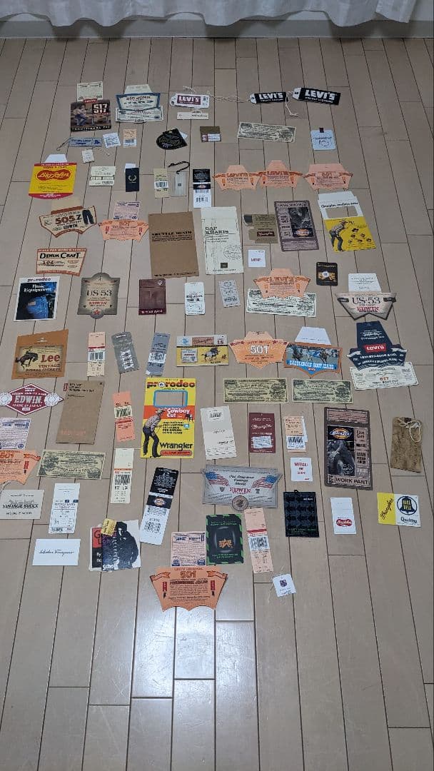 Levi's Wrangler Bobson タグ・カタログコレクション